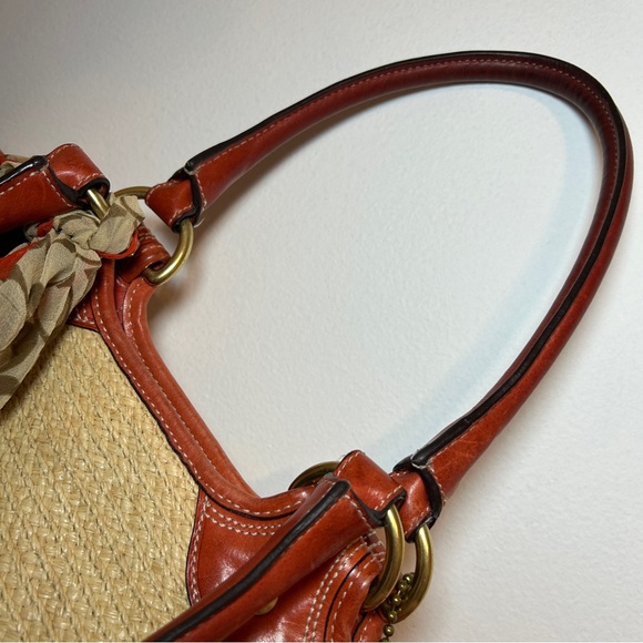 Coach Straw Tote - Picture 13 of 15